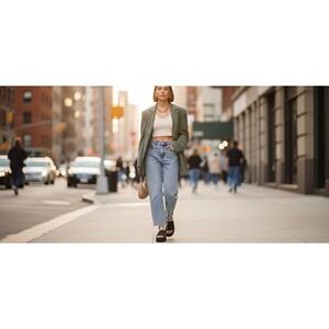 Wild Pair Women's Questt Slip-On Lug Slide Wedge Heel Sandals Black Size 9M NEW